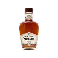 Runamok Maple Organic Whistlepig Rye Whiskey Barrel Aged Maple Syrup, 12.7 Fluid Ounce, 6 Per Case