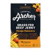 Country Archer Jerky Co Mango Habanero Grass-Fed Beef Jerky, 2.5 Ounce, 12 Per Case