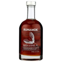 Runamok Maple Organic Sugarmaker s Cut Amber Rich Pure Maple Syrup, 375 Milliliter, 6 Per Case