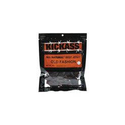 Kickass Beef Jerky Sweet & Savory All Natural Beef Jerky, 3 Ounce, 24 Per Case