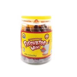 El Azteca Mini Flechazos Tamarind Straw, 9.3 Ounce, 8 Per Case