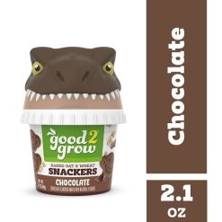 Good2grow Chocolate Oat & Wheat Biscuits Toddler Snack Cup, 2.1 Ounce, 6 Per Case