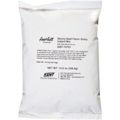Foothill Farms Savory Beef Flavor Gravy Mix, 14 Ounce, 8 Per Case