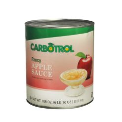 Carbotrol Applesauce, 105 Ounce, 6 Per Case
