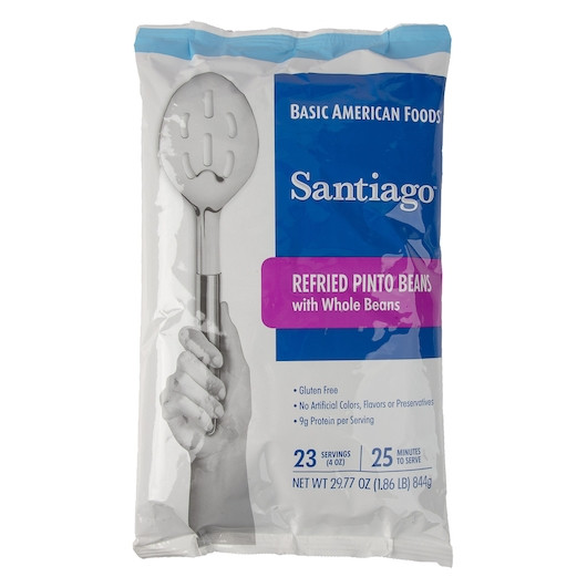 Baf Santiago Refried Beans, 29.77 Ounce, 6 Per Case