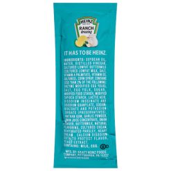 Heinz Ranch Dressing Single Serve, 12 Gram, 200 Per Case