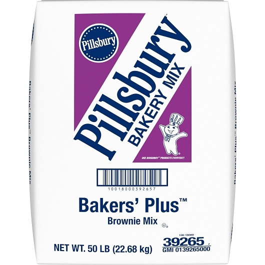 Pillsbury Brownie Mix, 50 Pound, 1 Per Case