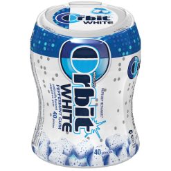 Orbit White Peppermint Soft Chew Gum, 40 Piece, 6 Per Box, 4 Per Case