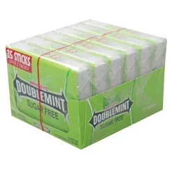Doublemint Gum Stick Sugar Free Mega Pack, 35 Piece, 6 Per Box, 8 Per Case