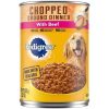 Pedigree Chopped Beef, 13.2 Ounces, 12 Per Case