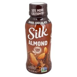 Silk Aseptic Dark Chocolate Almond Milk, 10 Fluid Ounce, 12 Per Case