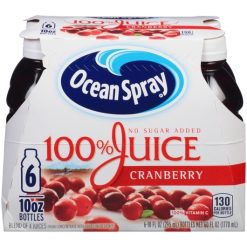 Ocean Spray 100% Cranberry Juice, 60 Fluid Ounces, 4 Per Case