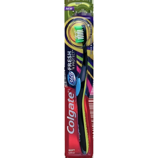 Colgate Adult 360 Fresh N Protect 42 Millimeter Toothbrush, 1 Piece, 72 Per Case
