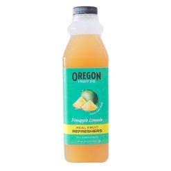 Oregon Fruit Co. Pineapple Limeade Fruit Refresher, 32 Fluid Ounce, 6 Per Case