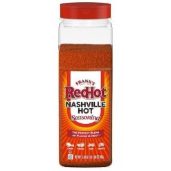 Frank s Redhot Gluten Free Nashville Seasoning Hot Sauce Shaker, 17.64 Ounce, 6 Per Case