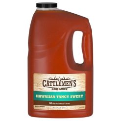 Cattlemen s Hawaiian Tangy Sweet Bbq Sauce, 1 Gallon, 4 Per Case