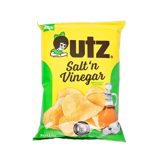 Utz Salt & Vinegar Chips, 2.75 Ounces, 14 Per Case