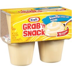 Grab N Snack Vanilla Pudding, 14 Ounce, 12 Per Case