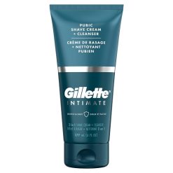 Gillette Male Shave Prep Cream Unscented, 177 Milliliter, 3 Per Pack, 2 Per Case