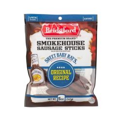 Bridgford Sweet Baby Ray s Original Beef Jerky, 3.25 Ounce, 12 Per Case