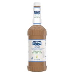 Hellmann s Classics Light Italian Salad Bar Dressing Bottle, 32 Ounce, 6 Per Case