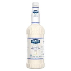 Hellmann s Classics Creamy Ranch Salad Bar Dressing Bottle, 32 Ounce, 6 Per Case