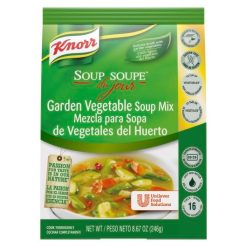 Knorr Soup Du Jour Garden Vegetable Mix, 8.7 Ounces, 4 Per Case