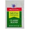 Mccormick Classic Blend Salt Free, 0.88 Gram, 300 Per Box, 1 Per Case