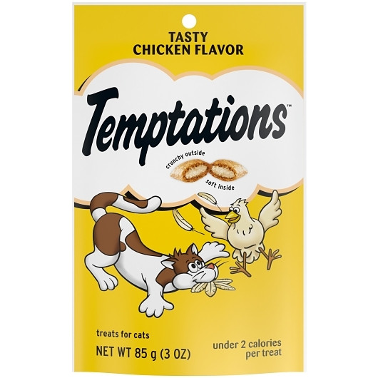 Whiskas Cat Food Temptations Tender Chicken, 2.998 Ounce, 12 Per Case