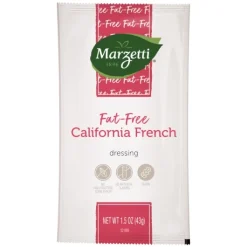 Marzetti Fat Free California French Style Dressing Single Serve, 1.5 Ounce, 60 Per Case