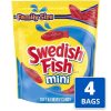 Swedish Fish Red Bag Gummy Candy, 1.8 Pound, 4 Per Case