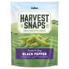 Harvest Snaps Green Pea Black Pepper Snack Crisps, 3.3 Ounces, 12 Per Case