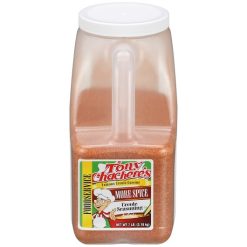 Tony Chachere s Creole Foods More Spice Seasoning, 7 Pound, 4 Per Case