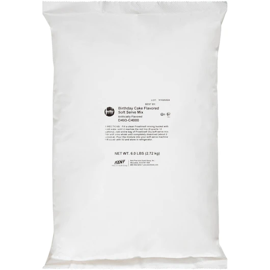 Frostline Birthday Cake Soft Serve Mix, 6 Pound, 6 Per Case