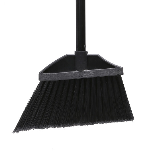O-Cedar Commercial Maxiclean Lobby Angle Broom, 12 Each