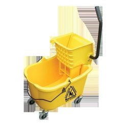 O-Cedar Commercial O-Cedar Yellow 32 Quart Mop Bucket & Wringer, 1 Each
