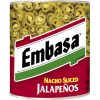 Embasa Nacho Sliced Jalapeno Peppers, 98 Ounces - 6 Per Case