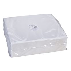 Hoffmaster Fashnpoint Flat Pack 15.5 Inch X 15.5 Inch White Point To Point Embossed Ultra Ply White Napkin, 250 Each, 4 Per Case
