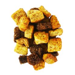 Fresh Gourmet Deli Style Garlic Crouton Bulk, 2.5 Pound, 4 Per Case