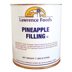 Lawrence Foods Pineapple Filling, 7 Pounds, 6 Per Case