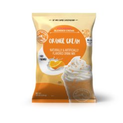 Big Train Kidz Kreamz Orange Cream Blended Creme Drink Mix, 3.5 Pound, 5 Per Case