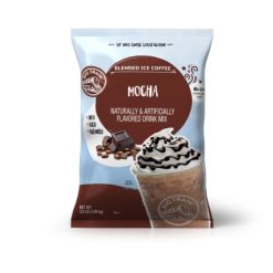 Big Train Mocha Blended Iced Coffee Mix, 3.5 Pound, 5 Per Case
