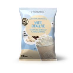 Big Train White Chocolate Latte Blended Iced Coffee Drink Mix, 3.5 Pound, 5 Per Case