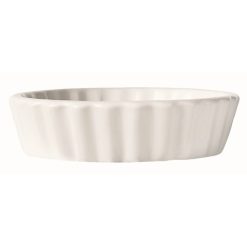 Libbey Bedrock Ovenware 5 Oz Round Crème Brulee Bright White, 24 Per Case