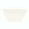 World Tableware Inc. Slate Ultra Bright White 20 Oz Square Bowl 5.5 , 24 Each