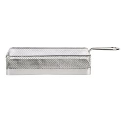 World Tableware Inc Fry Basket Rectangle Stainless Steel, 12 Per Case