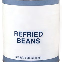 Commodity Refried Beans With Lard, 10 Pounds, 6 Per Case