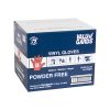 Valugards Powder Free Medium Vinyl Gloves - 100 Count Per Pack, 10 Per Case