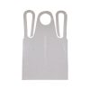 Neatgards Heavy Duty Smooth Clear Poly Apron, 100 Each, 100 Per Pack, 1 Per Case