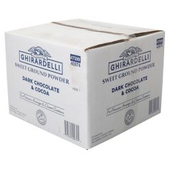 Ghirardelli Sweet Ground Powder Dark, 25 Pound